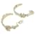 Orecchini a clip Chanel Clear and Gold D'oro - vista 3