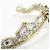 Orecchini a clip Chanel Clear and Gold D'oro - vista 4