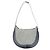 Borsa a tracolla Loewe Blu Navy e Grigio Pelle e Tela Marrone