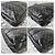 Borsa con manico Louis Vuitton Damier Graphite Nero/Grigio - vista 12