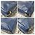 Borsa Tote PRADA Galleria Double-Zip Large in pelle Saffiano Lux Blu - vista 11