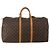Louis Vuitton Keepall Monogram 55 Marrone - vista 2