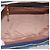 Miu Miu Madras Bowler Leather Small Blu - vista 5