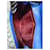 Yves Saint Laurent Pochette en cuir Saint Laurent Bleue  - vue 11