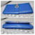 Yves Saint Laurent Pochette en cuir Saint Laurent Bleue  - vue 4