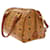 MCM Visetos logogramme Canvas and Leather Marrone - vista 3