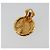 Chanel Vintage Orecchini a clip rotondi CC in metallo D'oro - vista 6