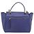 Céline Cinturón Celine de cuero Large Azul - vista 2