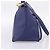 Céline Cinturón Celine de cuero Large Azul - vista 3