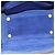 Céline Cinturón Celine de cuero Large Azul - vista 5
