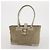 Borsa Tote GUCCI GG Canvas GG Supreme PVC 2 Set Beige Auth 190536 - vista 10