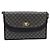 16 Céline Bolsa de Ombro CELINE Macadam Canvas PVC Navy Gold Auth 197504 Dourado Azul marinho - vista 2