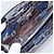 Hermès HERMES Azap Silk In Wallet Leather Blue Silver Auth 196106M Plata Azul - vista 15