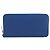 Hermès HERMES Azap Silk In Wallet Leather Blue Silver Auth 196106M Plata Azul - vista 3