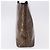Céline Borsa a mano CELINE Macadam Canvas Vinyl Brown Gold Auth 195746 Marrone D'oro - vista 5