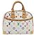 LOUIS VUITTON Monogram Multicolor Trouville Hand Bag White M92663 Auth BA14885V Bianco - vista 13
