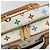 LOUIS VUITTON Monogram Multicolor Trouville Hand Bag White M92663 Auth BA14885V Bianco - vista 17