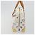 LOUIS VUITTON Monogram Multicolor Trouville Hand Bag White M92663 Auth BA14885V Bianco - vista 4