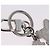 LOUIS VUITTON Portachiavi metal Silver MP3453 LV Auth BA15235V Argento - vista 10