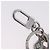 LOUIS VUITTON Portachiavi metal Silver MP3453 LV Auth BA15235V Argento - vista 11
