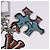 LOUIS VUITTON Portachiavi metal Silver MP3453 LV Auth BA15235V Argento - vista 4