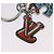 LOUIS VUITTON Portachiavi metal Silver MP3453 LV Auth BA15235V Argento - vista 5
