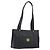 MCM Vicetos Tote Bag PVC Leder Schwarz Goldfarben Auth BA14872