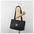 MCM Vicetos Tote Bag PVC Leder Schwarz Goldfarben Auth BA14872 - Ansicht 23