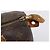 Borsa a mano LOUIS VUITTON Monogram Speedy 25 M41528 LV Auth 196417 Monogramma - vista 10