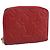 LOUIS VUITTON Monogram Empreinte Zippy Coin Purse Wallet Red M63696 Auth BA15266 Rosso