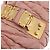 Borsa Miu Miu Matelassé Vitellolux in pelle 2way Rosa Tono Oro Auth 198354 - vista 20