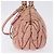Borsa Miu Miu Matelassé Vitellolux in pelle 2way Rosa Tono Oro Auth 198354 - vista 3