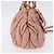 Borsa Miu Miu Matelassé Vitellolux in pelle 2way Rosa Tono Oro Auth 198354 - vista 4