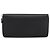 PRADA Organizer Round Long Wallet Leather Black Silver Auth am12253M Silvery - view 2