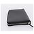 PRADA Organizer Round Long Wallet Leather Black Silver Auth am12253M Silvery - view 4