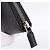 PRADA Organizer Round Long Wallet Leather Black Silver Auth am12253M Silvery - view 8