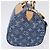 Borsa a mano LOUIS VUITTON Monogram Denim Neo Speedy Blue M95019 LV Auth am12404SM - vista 4