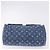 Borsa a mano LOUIS VUITTON Monogram Denim Neo Speedy Blue M95019 LV Auth am12404SM - vista 5