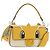FENDI Dragonite FENDIxFRGMTxPOKMON Mamma Baguette Leather Yellow Auth 167542SM Argento Giallo