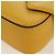 FENDI Dragonite FENDIxFRGMTxPOKMON Mamma Baguette Leather Yellow Auth 167542SM Argento Giallo - vista 15