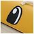 FENDI Dragonite FENDIxFRGMTxPOKMON Mamma Baguette Leather Yellow Auth 167542SM Argento Giallo - vista 20