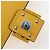 FENDI Dragonite FENDIxFRGMTxPOKMON Mamma Baguette Leather Yellow Auth 167542SM Argento Giallo - vista 24