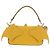 FENDI Dragonite FENDIxFRGMTxPOKMON Mamma Baguette Leather Yellow Auth 167542SM Argento Giallo - vista 3