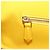 FENDI Dragonite FENDIxFRGMTxPOKMON Mamma Baguette Leather Yellow Auth 167542SM Argento Giallo - vista 30