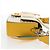 FENDI Dragonite FENDIxFRGMTxPOKMON Mamma Baguette Leather Yellow Auth 167542SM Argento Giallo - vista 4
