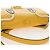 FENDI Dragonite FENDIxFRGMTxPOKMON Mamma Baguette Leather Yellow Auth 167542SM Argento Giallo - vista 6