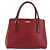 Borsa a mano BURBERRY in pelle rossa e oro Auth 196605 Rosso D'oro - vista 2