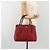 Borsa a mano BURBERRY in pelle rossa e oro Auth 196605 Rosso D'oro - vista 25