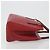 Borsa a mano BURBERRY in pelle rossa e oro Auth 196605 Rosso D'oro - vista 4