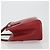 Borsa a mano BURBERRY in pelle rossa e oro Auth 196605 Rosso D'oro - vista 5